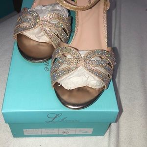 L. Lorraine Sparkly Heels